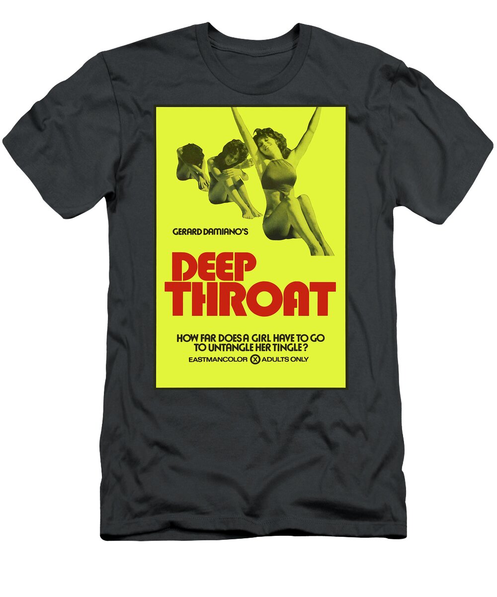 1972 Deep Throat Original Movie Poster T-Shirt