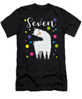 2 7 Years Birthday Gift Kids Llama Alpaca John Romeo T-Shirt