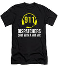 2 911 Dispatchers Do It with a Hot Mic Policeman Florian Dold Art T-Shirt