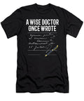 2 a Wise Doctor Once Wrote Doctor Funny Moon T-Shirt