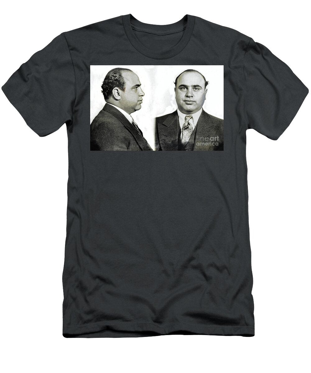 2 Al Capone Mugshot Jon Neidert T-Shirt