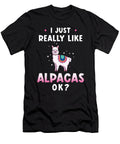 2 Alpaca Saying Funny Manuel Schmucker T-Shirt