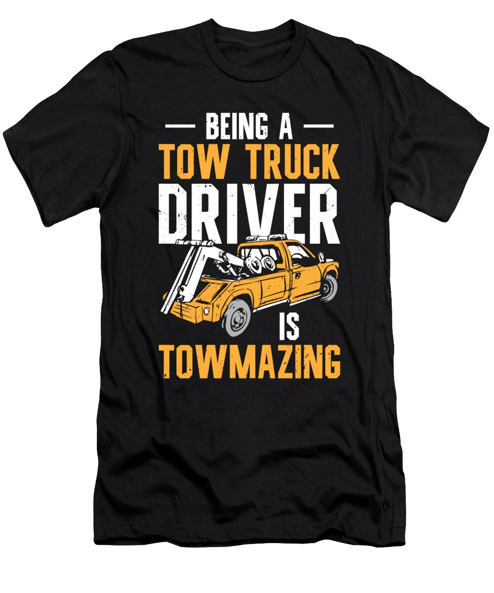 2 Amazing Tow Truck Driver Trucking Operator Trucker Operator Toms Store T-Shirt