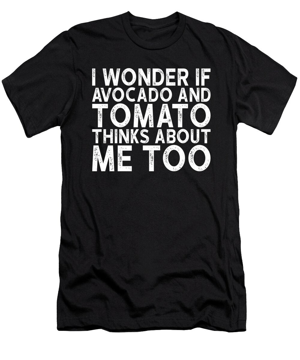 2 Avocado and Tomatoes Saying Manuel Schmucker T-Shirt