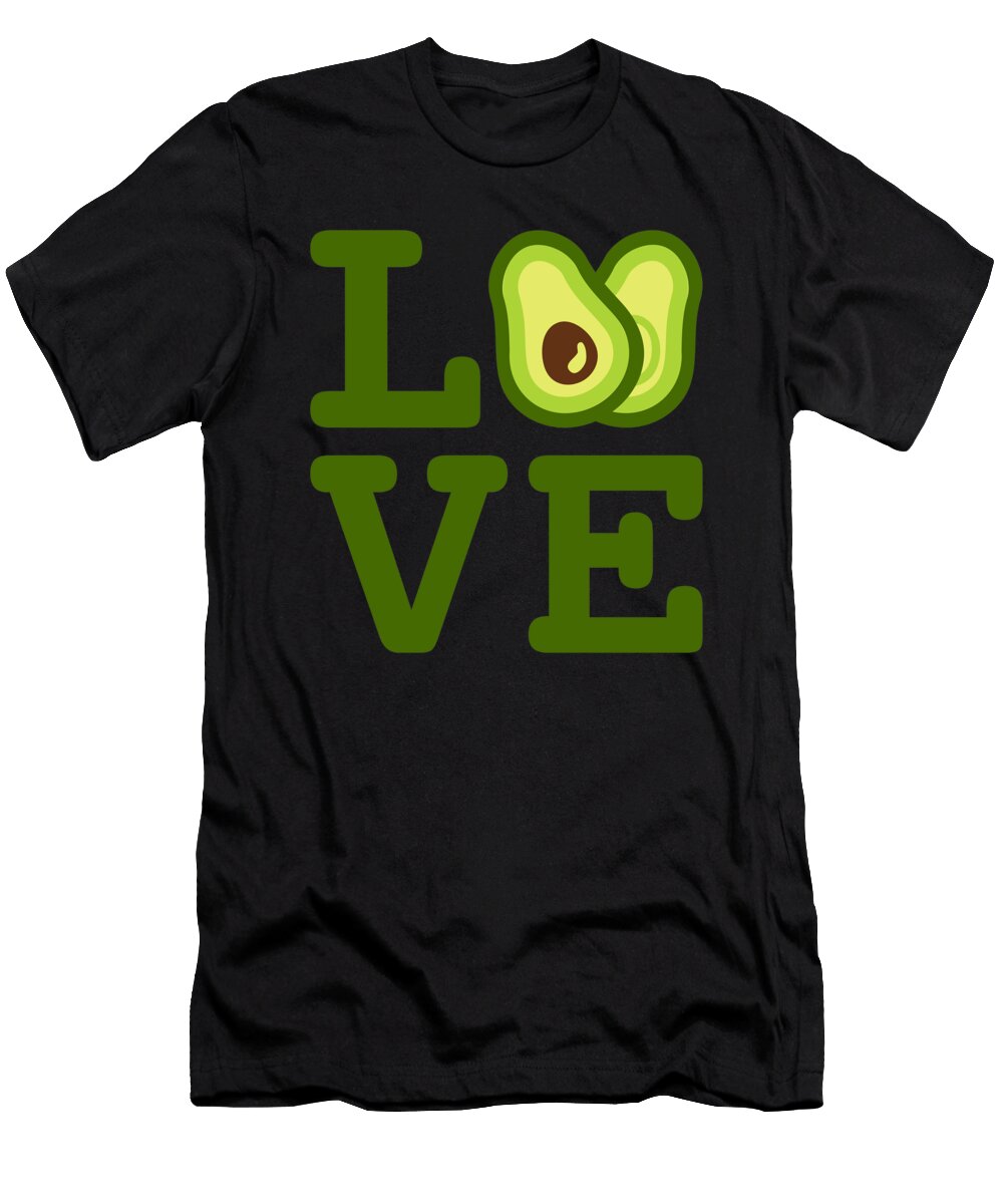 2 Avocado Love By Designzz T-Shirt