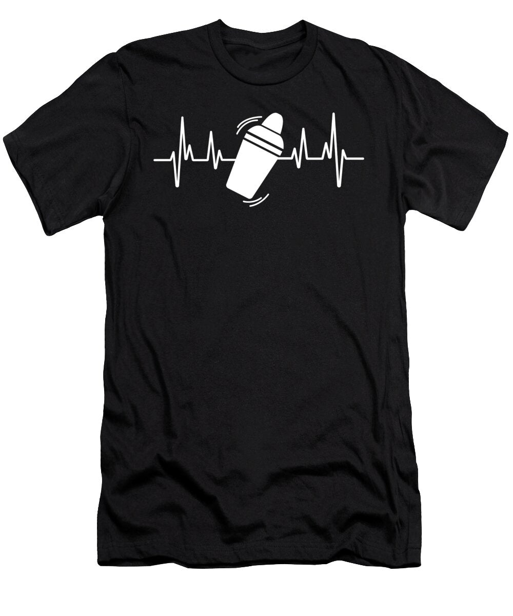 2 Bartender Barkeeper Tapster and Mixologist Gift Justus Ratzke T-Shirt