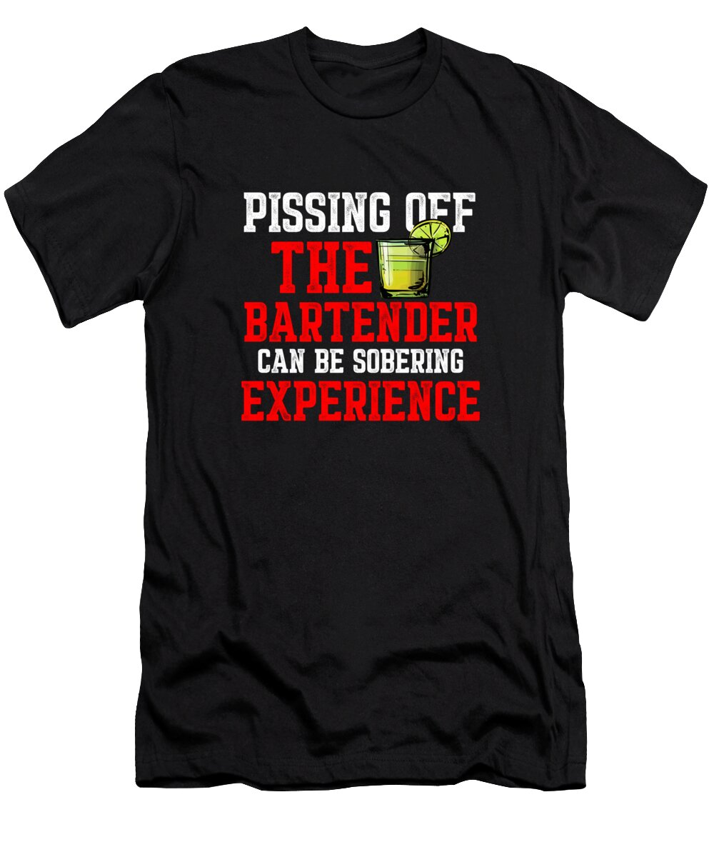 2 Bartender Barmaid Cocktail Occupation Bar Pub Gift Muc Designs T-Shirt