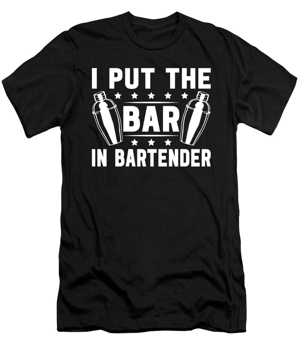 2 Bartending Mixologist Funny Bartender Me T-Shirt