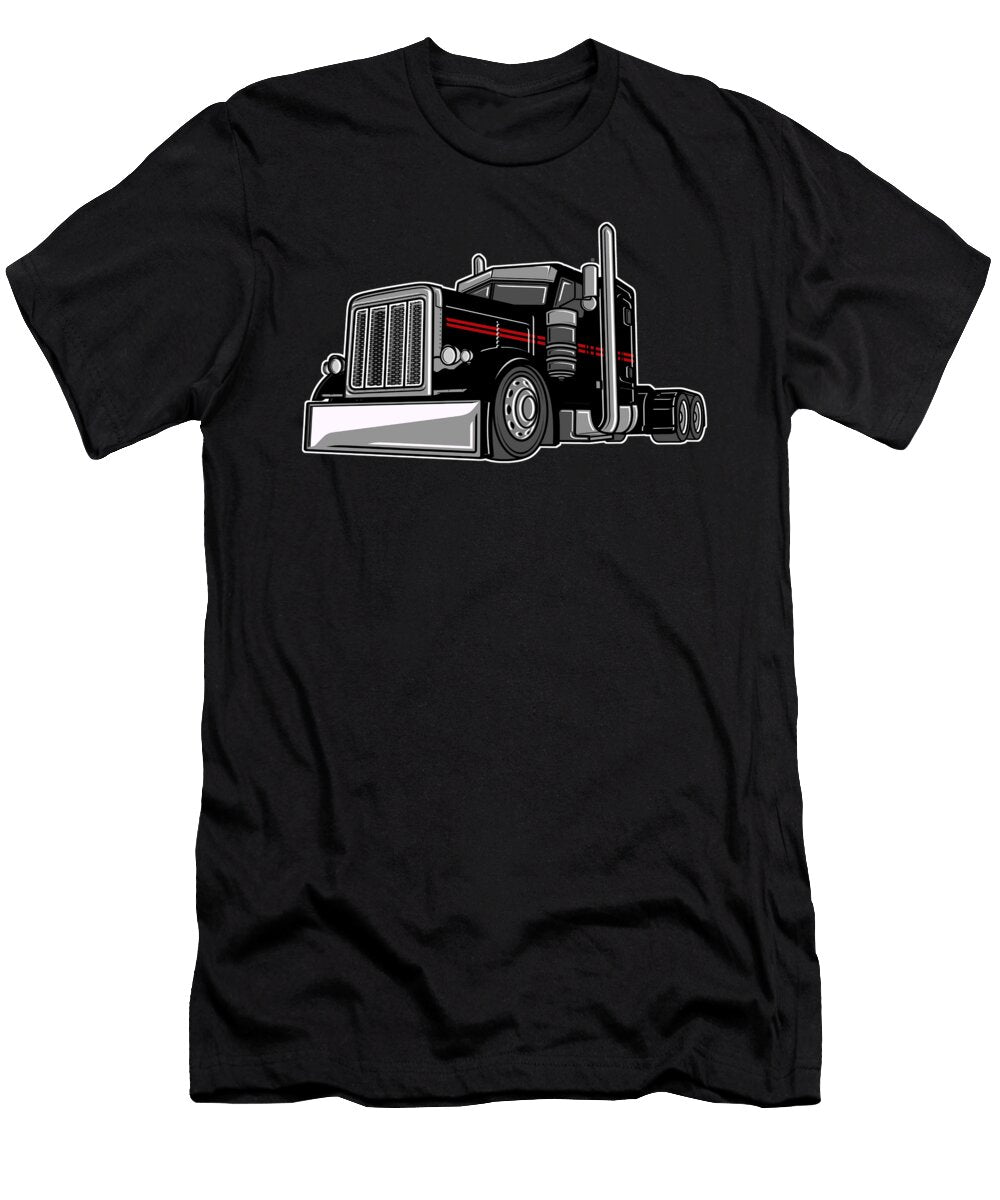 2 Big Truck Driver Trucking Trucker Jonathan Kraske T-Shirt