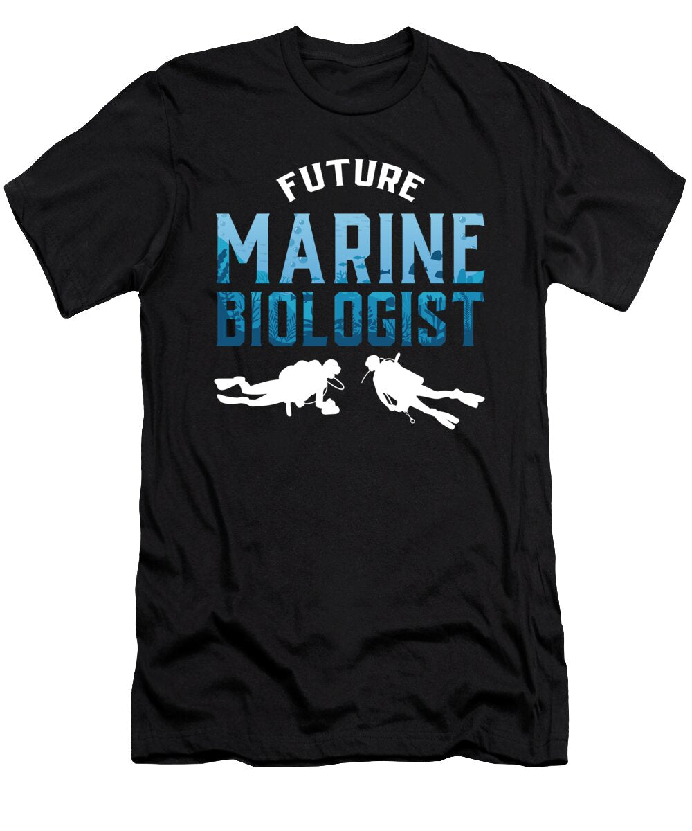 2 Biology Future Marine Biologist Porpoise Cute Gift Haselshirt T-Shirt