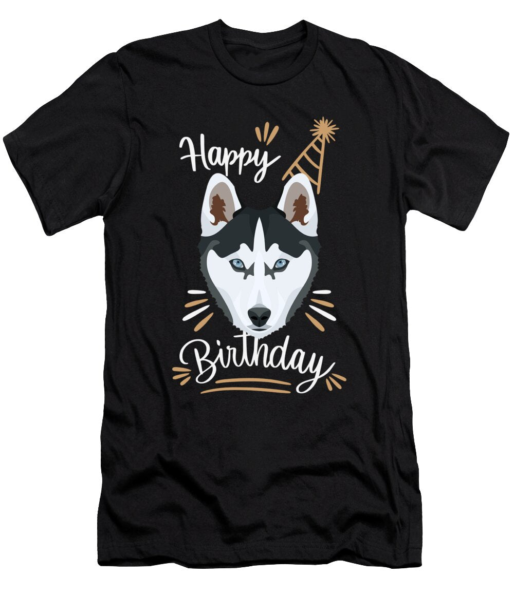 2 Birthday Gift Husky Greenoptix T-Shirt