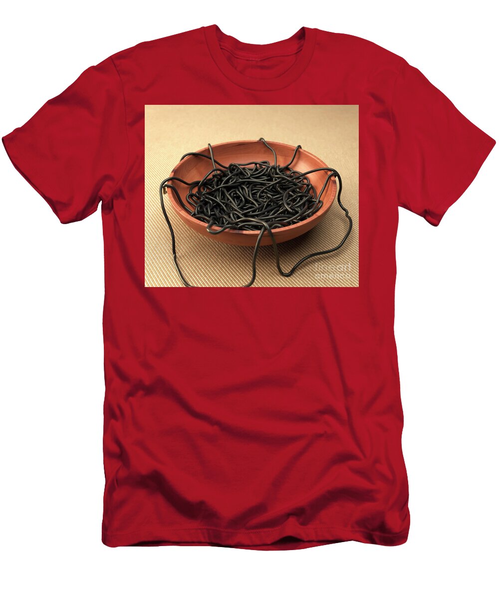 2 Black Ink Noodles Allan Swart T-Shirt
