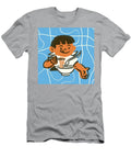 2 Boy Eating Noodles Csa Images T-Shirt
