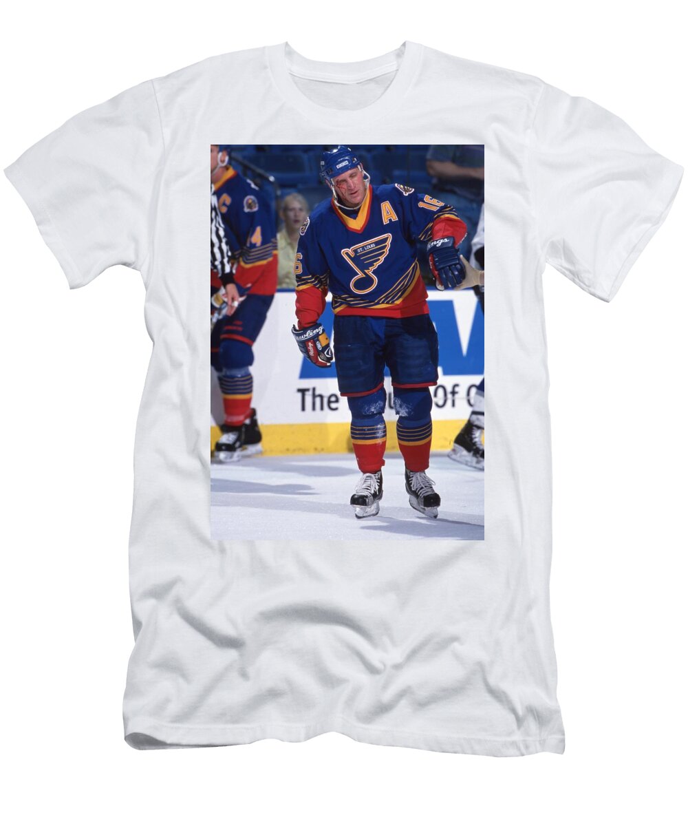 2 Brett Hull St Louis Blues Upper Deck T-Shirt