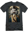 2 Canine Patriots Poodle Rick Gutierrez T-Shirt