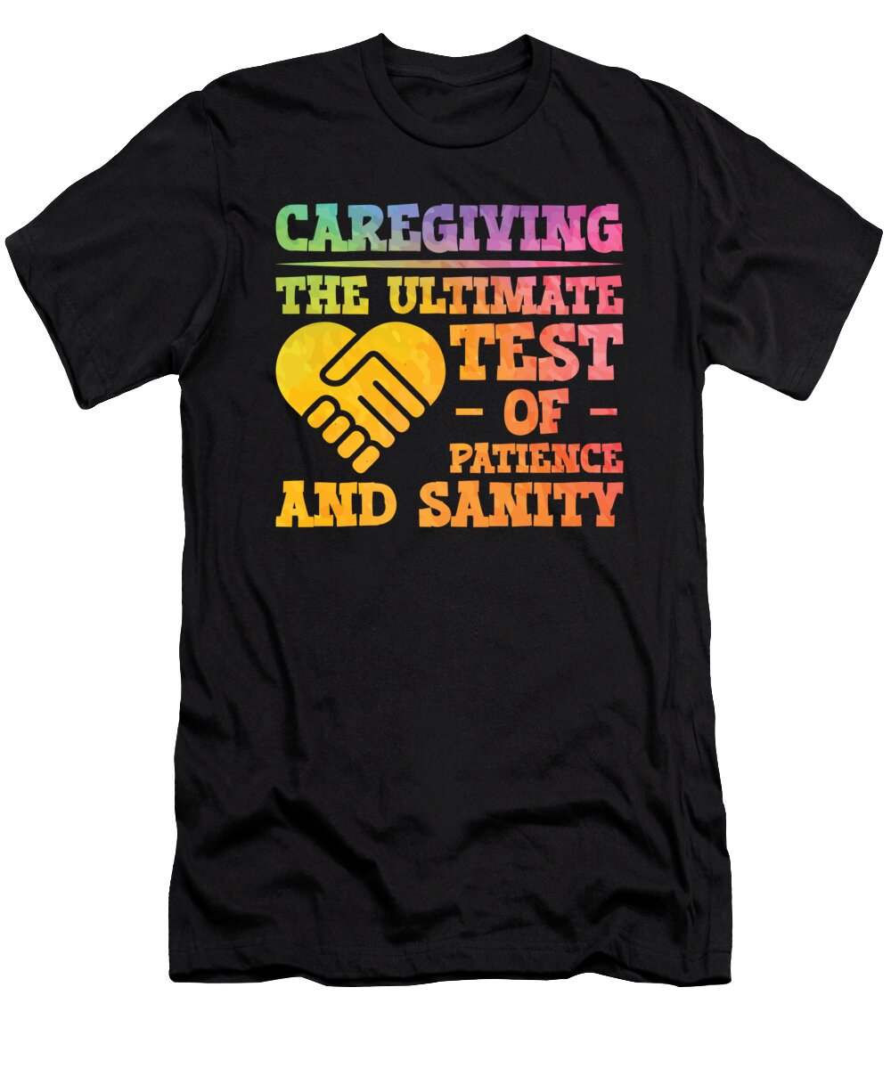 2 Caregiver Nurse Nursing Caregiving Toms Store T-Shirt