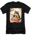 2 Cat Ramen Japanese Funny Graphic Kawaii Cat Zyneu Gangd T-Shirt