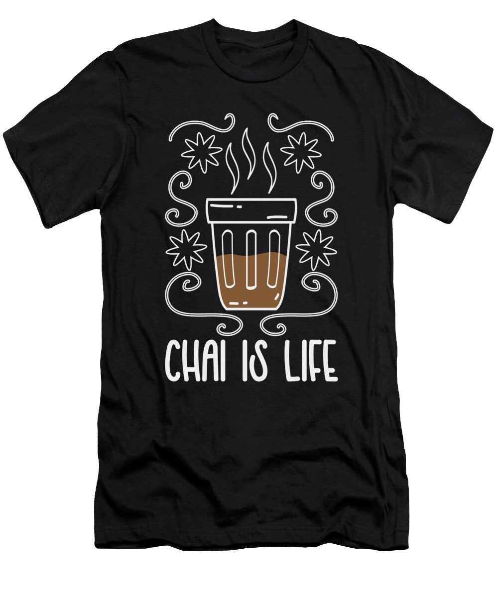 2 Chai Spice Tea Coffee Lover Black Tea Masala Milk Toms Store T-Shirt