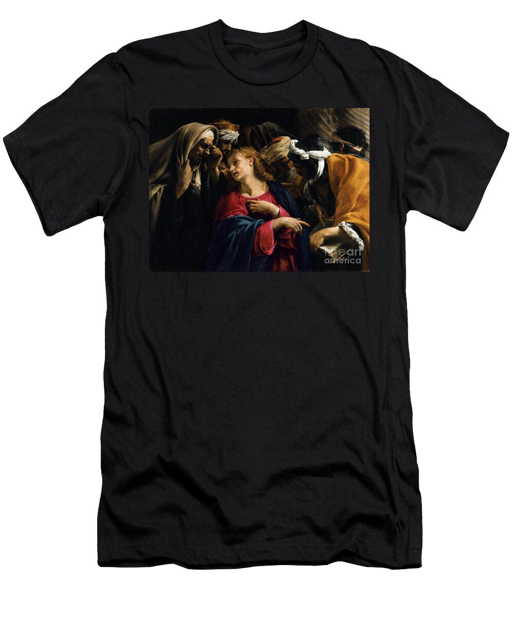 2 Christ Among the Doctors Orazio Borgianni T-Shirt