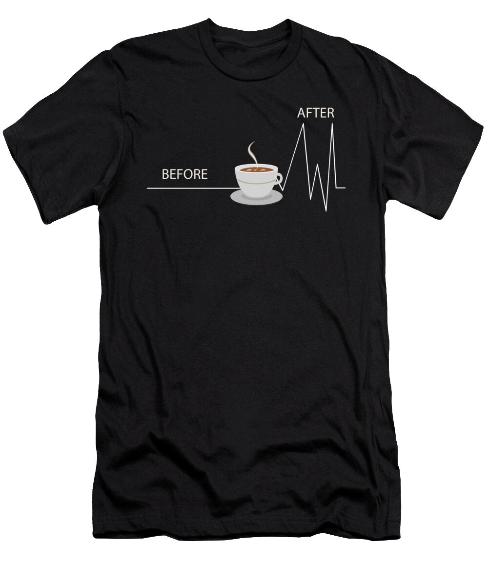 2 Coffee Bean Coffee Shop Coffee Break Barista Gift Muc Designs T-Shirt