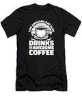 2 Coffee Cafe Barista Roasting Roaster Coffee Dad Crazy Squirrel T-Shirt