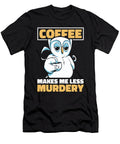 2 Coffee Caffeine Roaster Roasting Cafe Barista Coffee Owl Crazy Squirrel T-Shirt