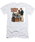 2 Coffee Enthusiasts At Espresso Machine Grafititee S T-Shirt