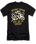 2 Coffee Espresso Beans Barista Espresso Crazy Squirrel T-Shirt