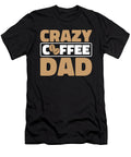 2 Coffee Father Roasting Barista Cafe Roaster Coffee Dad Crazy Squirrel T-Shirt