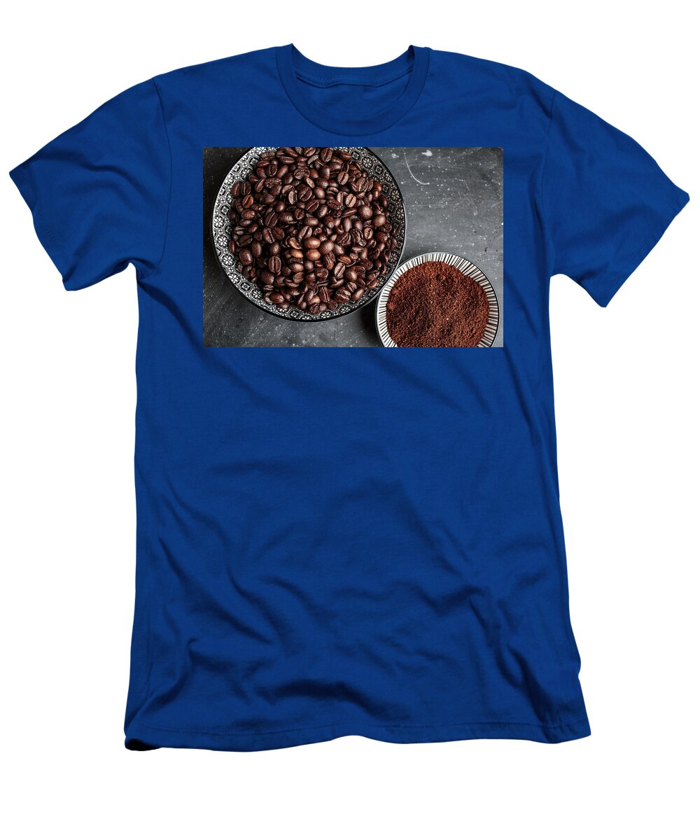 2 Coffee Nailia Schwarz T-Shirt