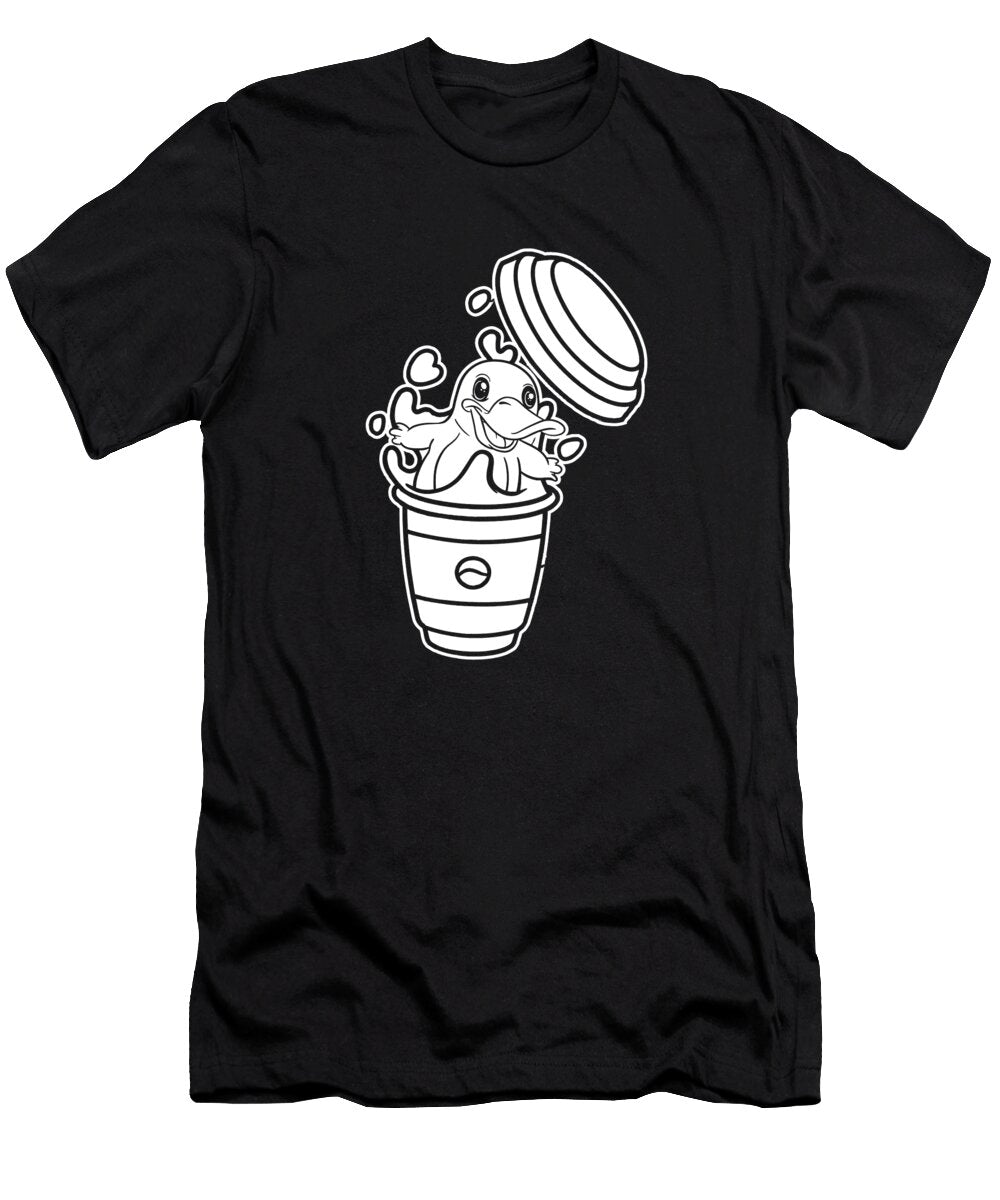2 Coffee Roaster Cafe Barista Roasting Coffee Crazy Squirrel T-Shirt