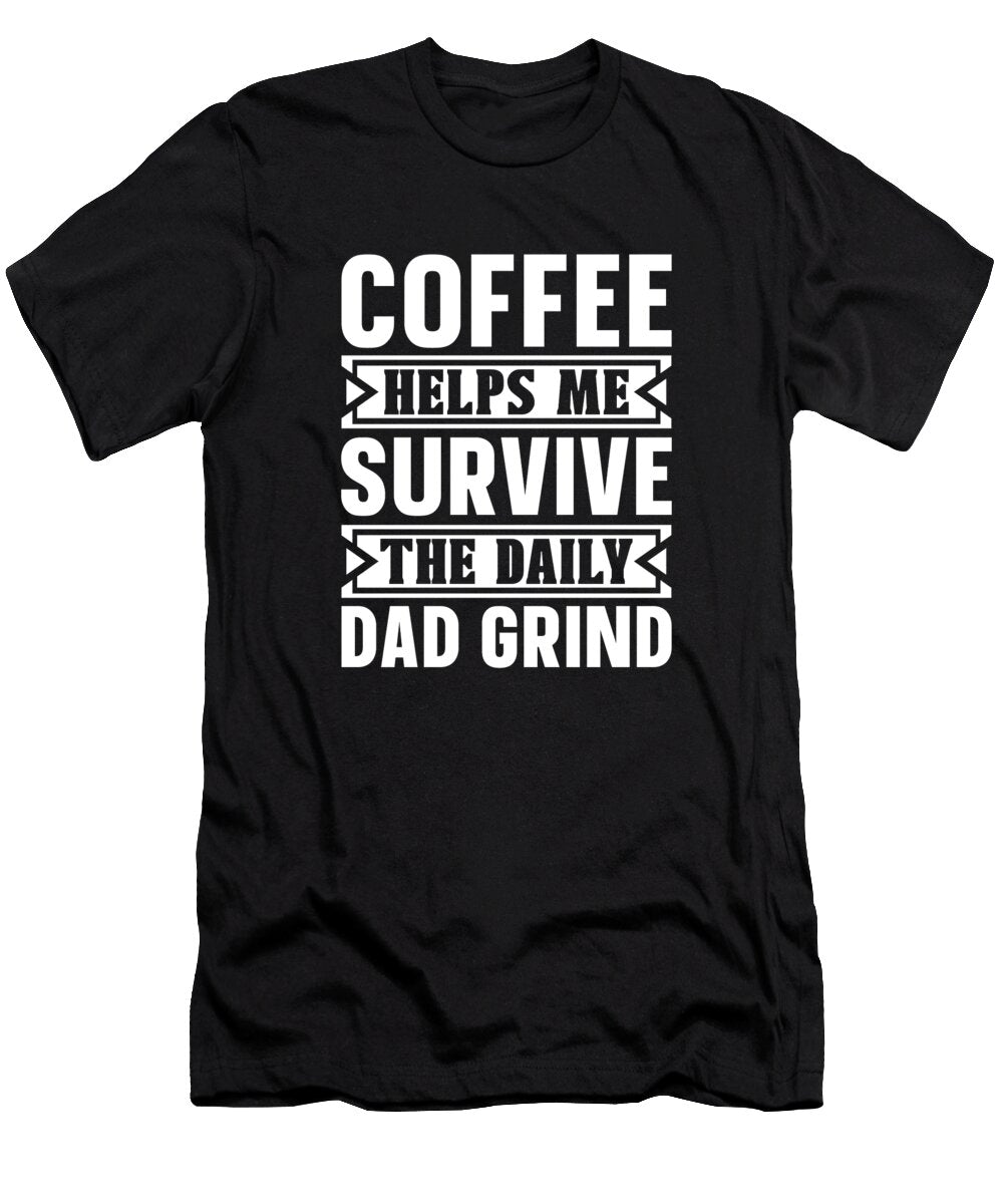 2 Coffee Roasting Barista Roaster Cafe Coffee Dad Crazy Squirrel T-Shirt
