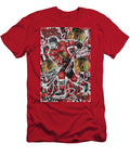 2 Connor Bedard Graffiti Poster Hockey Player NHL Sampadart Gallery T-Shirt