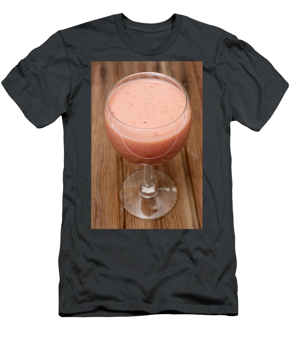2 Delicious Strawberry Smoothie Donald Erickson T-Shirt
