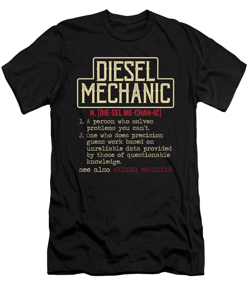 2 Diesel Mechanic Steven Zimmer T-Shirt