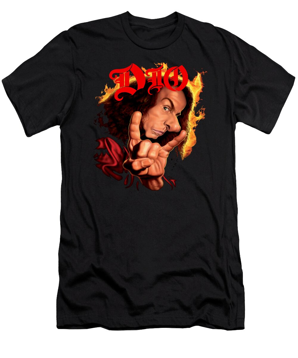 2 Dio Band Rafleshit Obilly T-Shirt