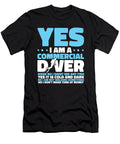 2 Diver Dive Scuba Snorkeling Commercial Diving Crazy Squirrel T-Shirt