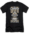 2 Diver Scuba Dive Snorkeling Commercial Diving Crazy Squirrel T-Shirt