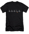 2 Diving Heartbeat Scuba Diver Ekg Line Macdonald Creative Studios T-Shirt