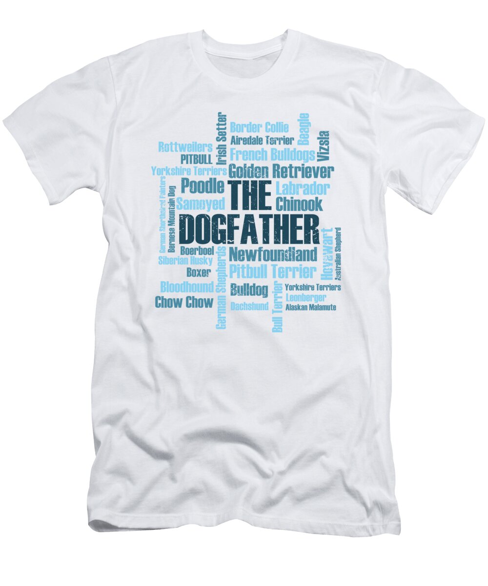 2 Dog Dogs Dogfather Dog Breeds Labrador Bulldog Toms Store T-Shirt