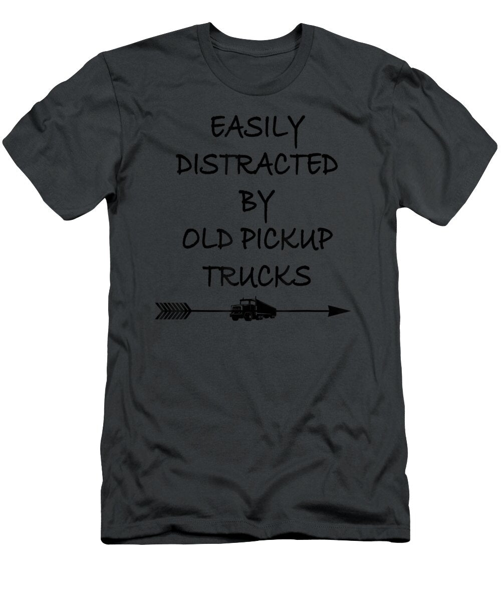 2 Easily Distracted By Old Pickup Trucks Anh Nguyen T-Shirt