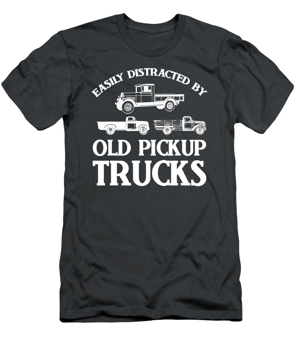 2 Easily Distracted Old Pickup Trucks Anh Nguyen T-Shirt