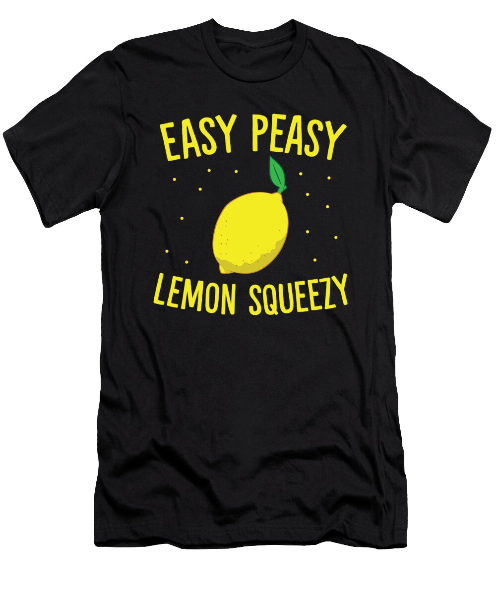 2 Easy Peasy Lemon Squeezy Funny Lemons Summer Lemonade Eq Designs T-Shirt
