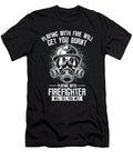 2 Firefighter Playing Fire Rescuer Firefighting Toms Store T-Shirt