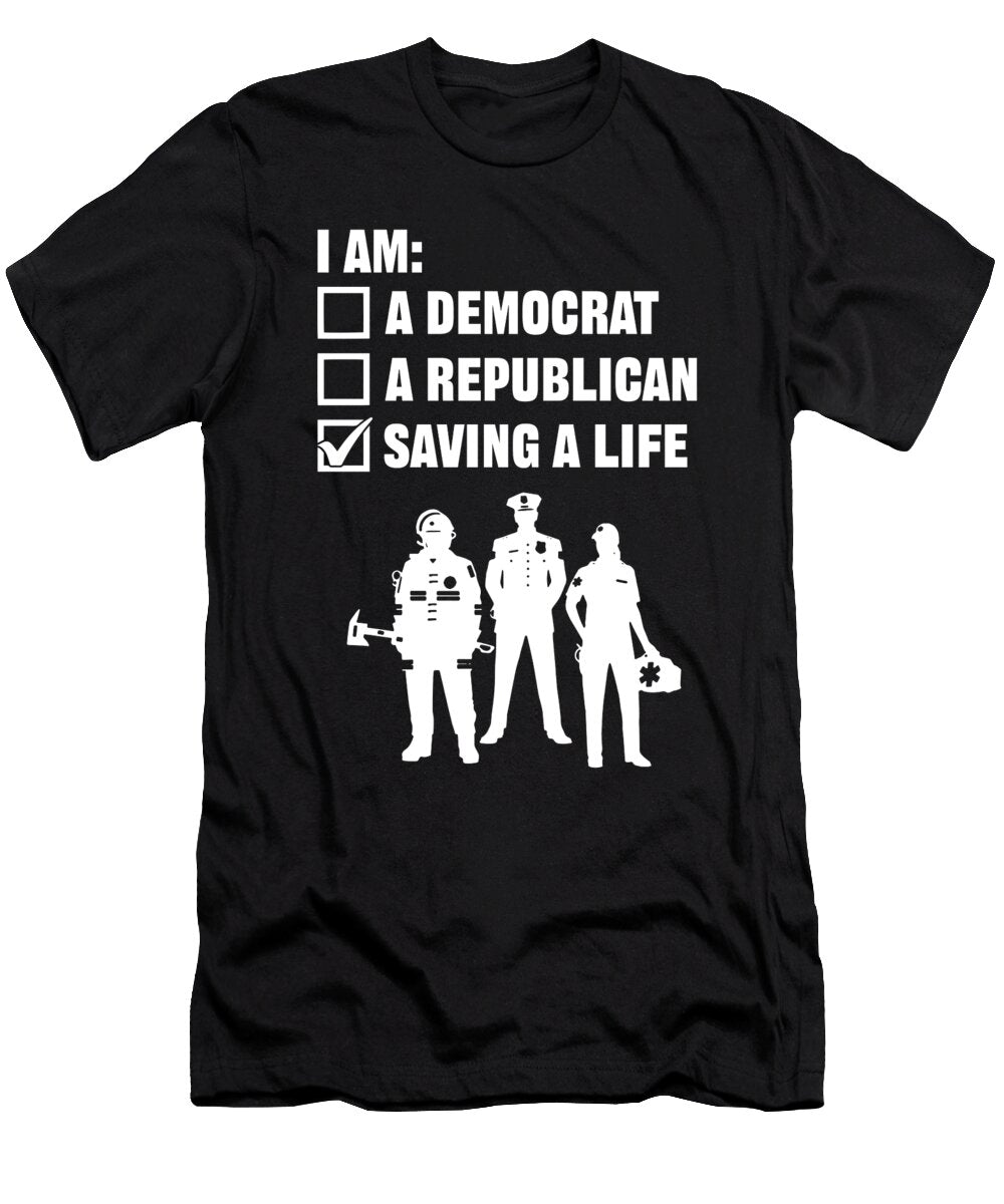2 First Responder Crazy Squirrel T-Shirt