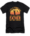 2 Fishing Rod Fish Fisherman Bobby Bubble T-Shirt