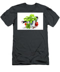 2 Fresh Basil in the Pot and Italian Ingredients Natalia Klenova T-Shirt