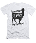2 Funny Alpacas Swimmer Swimming Pool Alpaca Lover Swim Toms Store T-Shirt