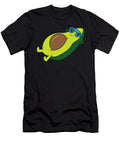 2 Funny Avocado with Sunglasses Vegetable Relaxing Avocado Eq Designs T-Shirt