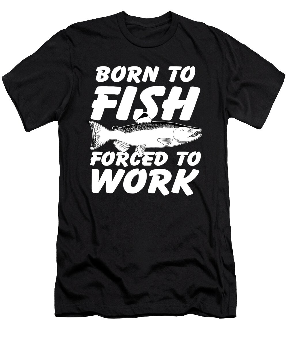 2 Funny Chinook Salmon Fishing Freshwater Fish Gift Muc Designs T-Shirt